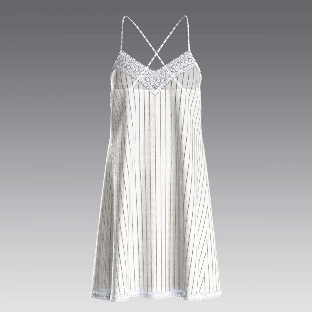 Ночная сорочка из вареного хлопка 4026.43 ARDI молочный