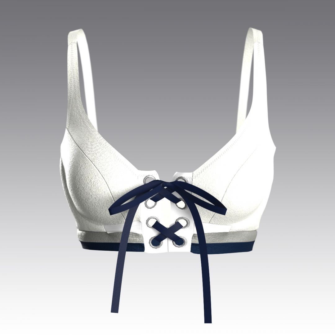 Купальный верх 3043.13 ARDI белый