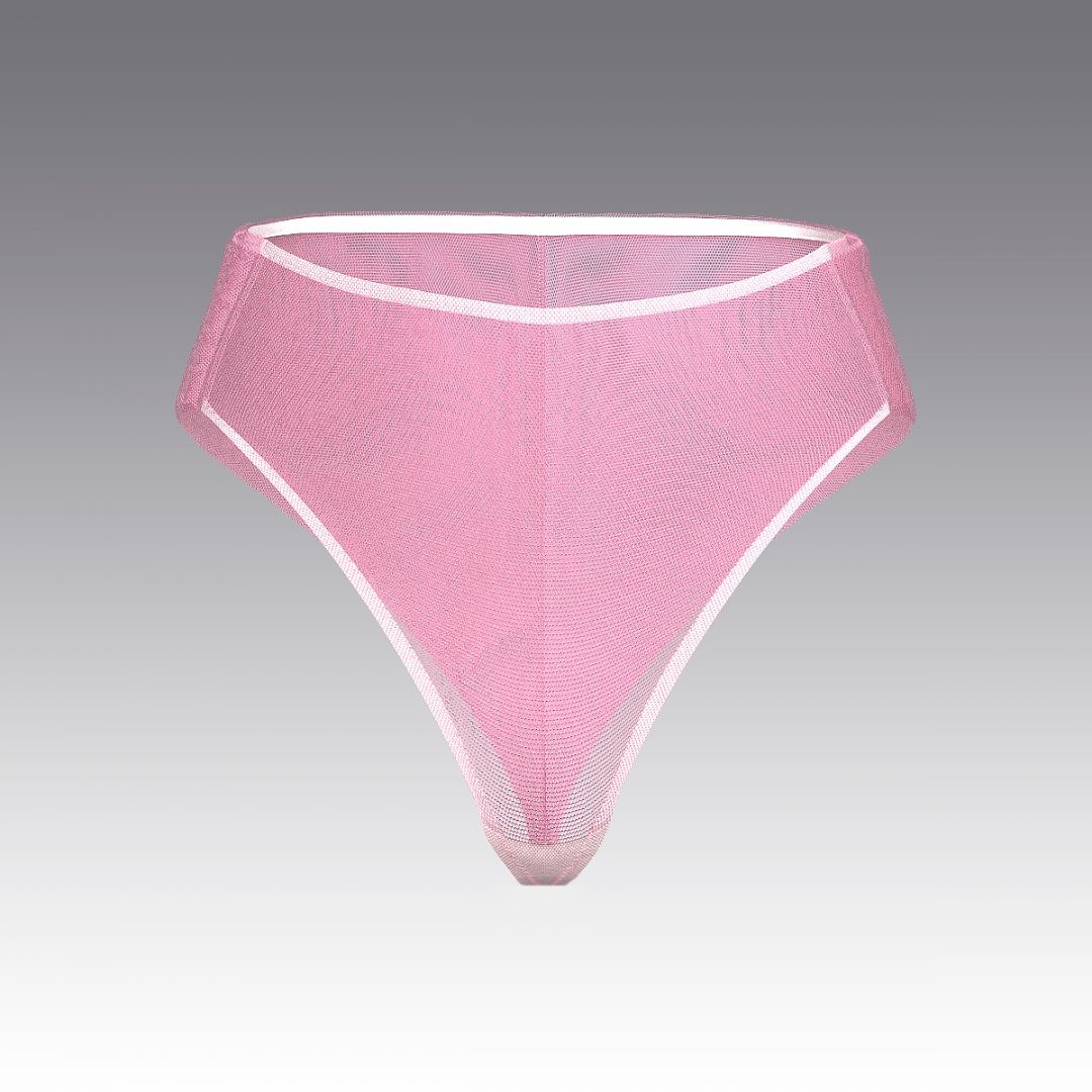 Высокие бразилиано из тюля 2957.21 ARDI бледно-розовый