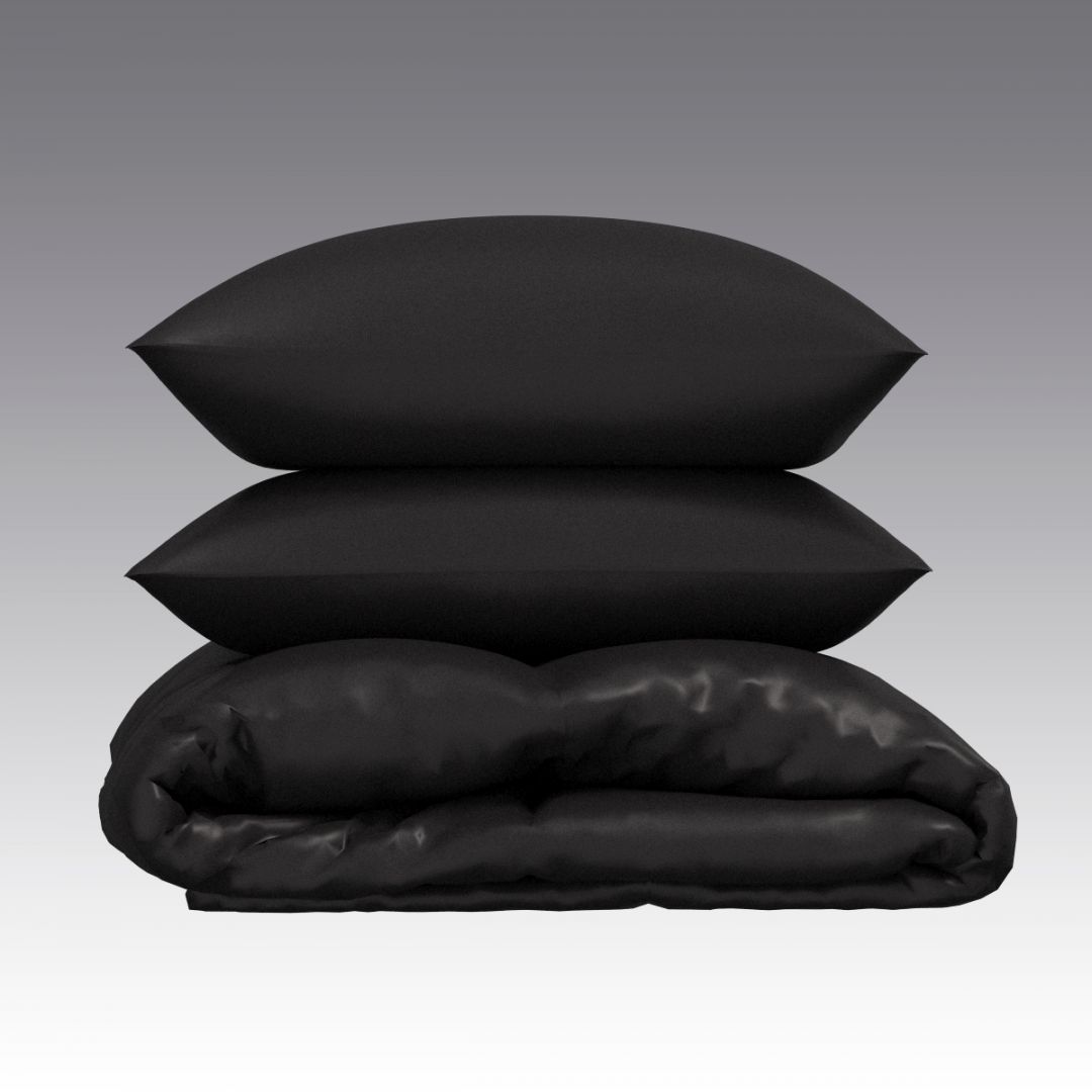 Комплект белья из шелка 5001.01 ARDI черный