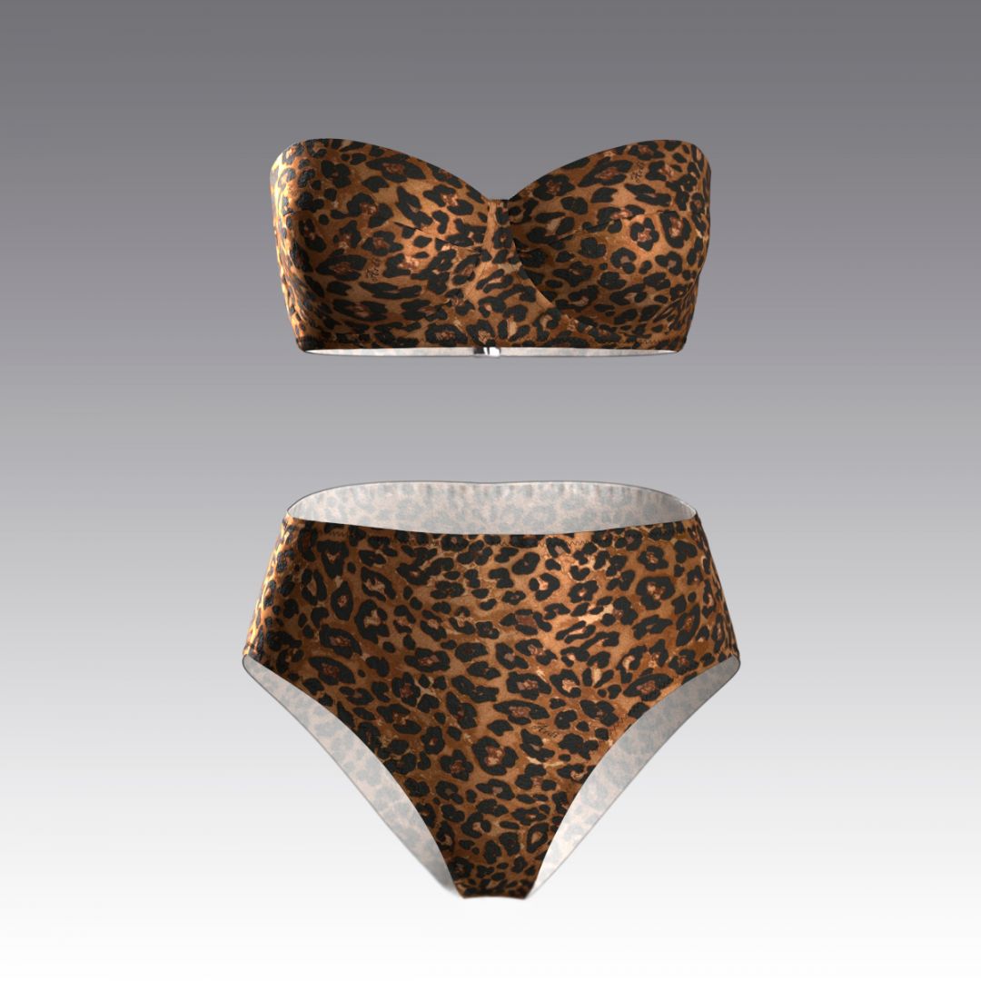 Купальник раздельный "балконет" Leo 3036.18.25 ARDI черный