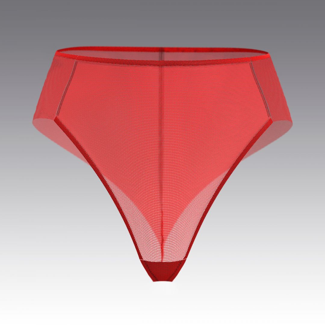 Высокие бразилиано из сетки 4010.21 ARDI красный