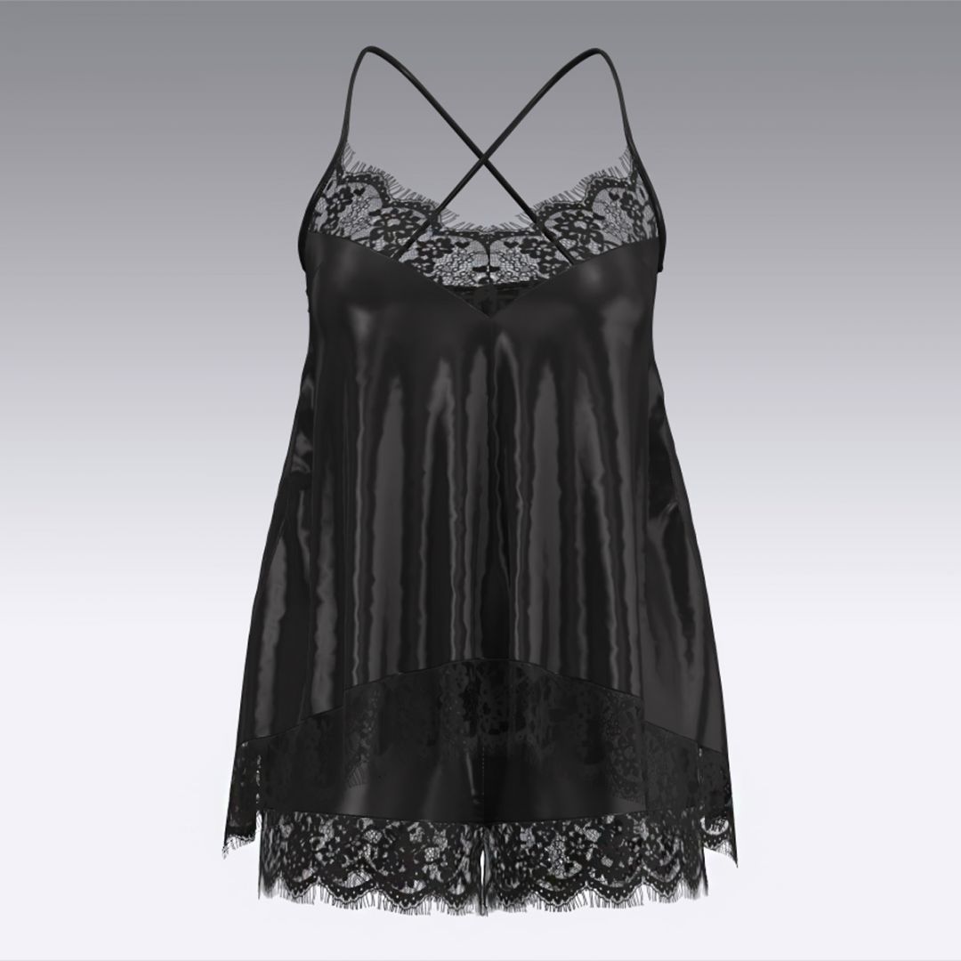 Пижама из шелка 2939.53.55 ARDI черный