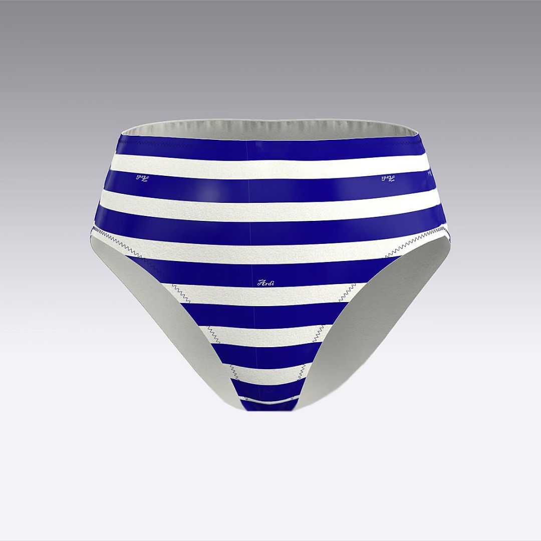 Высокие плавки в полоску 3031.24 ARDI синий