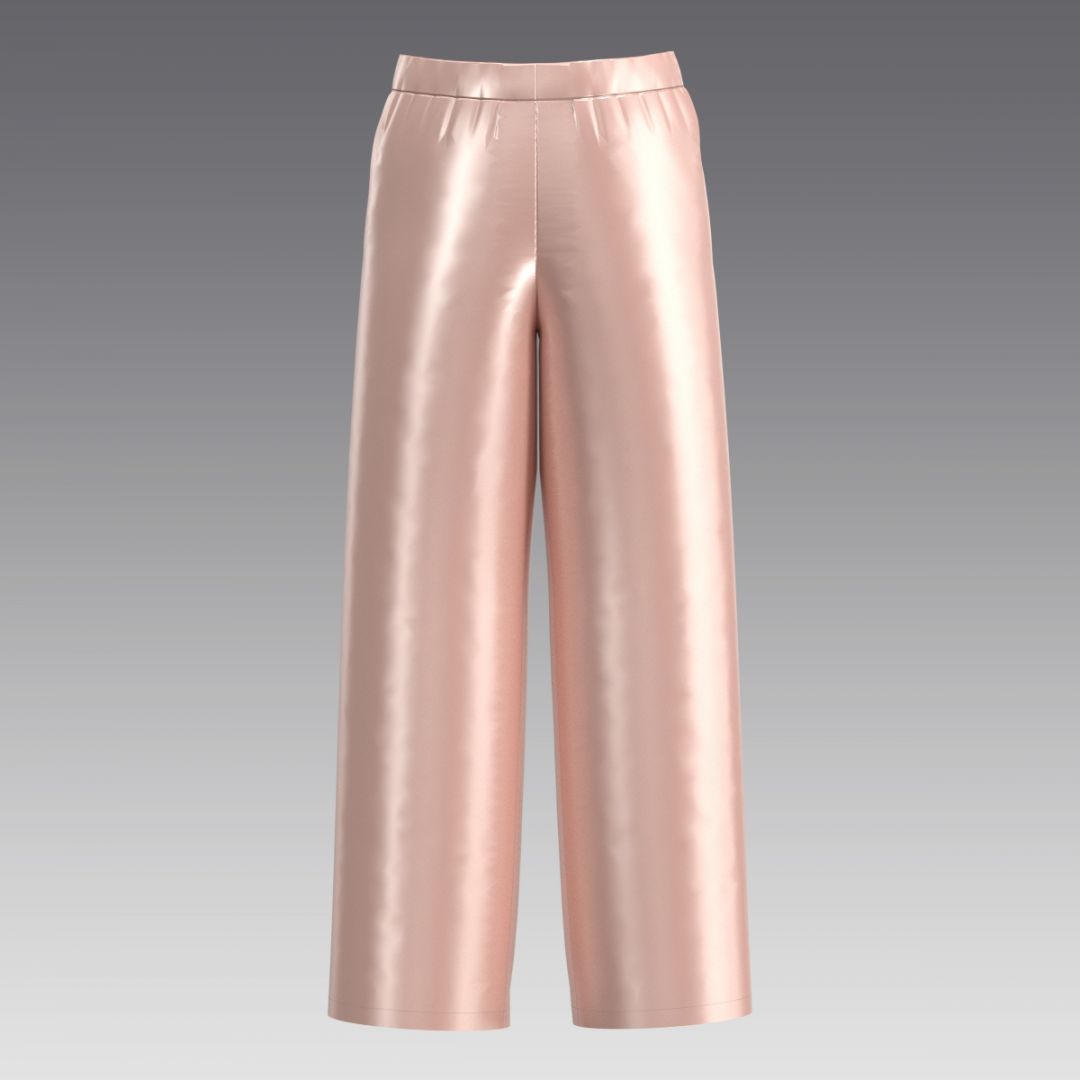 Брюки из шелка 4068.58 ARDI персиковый
