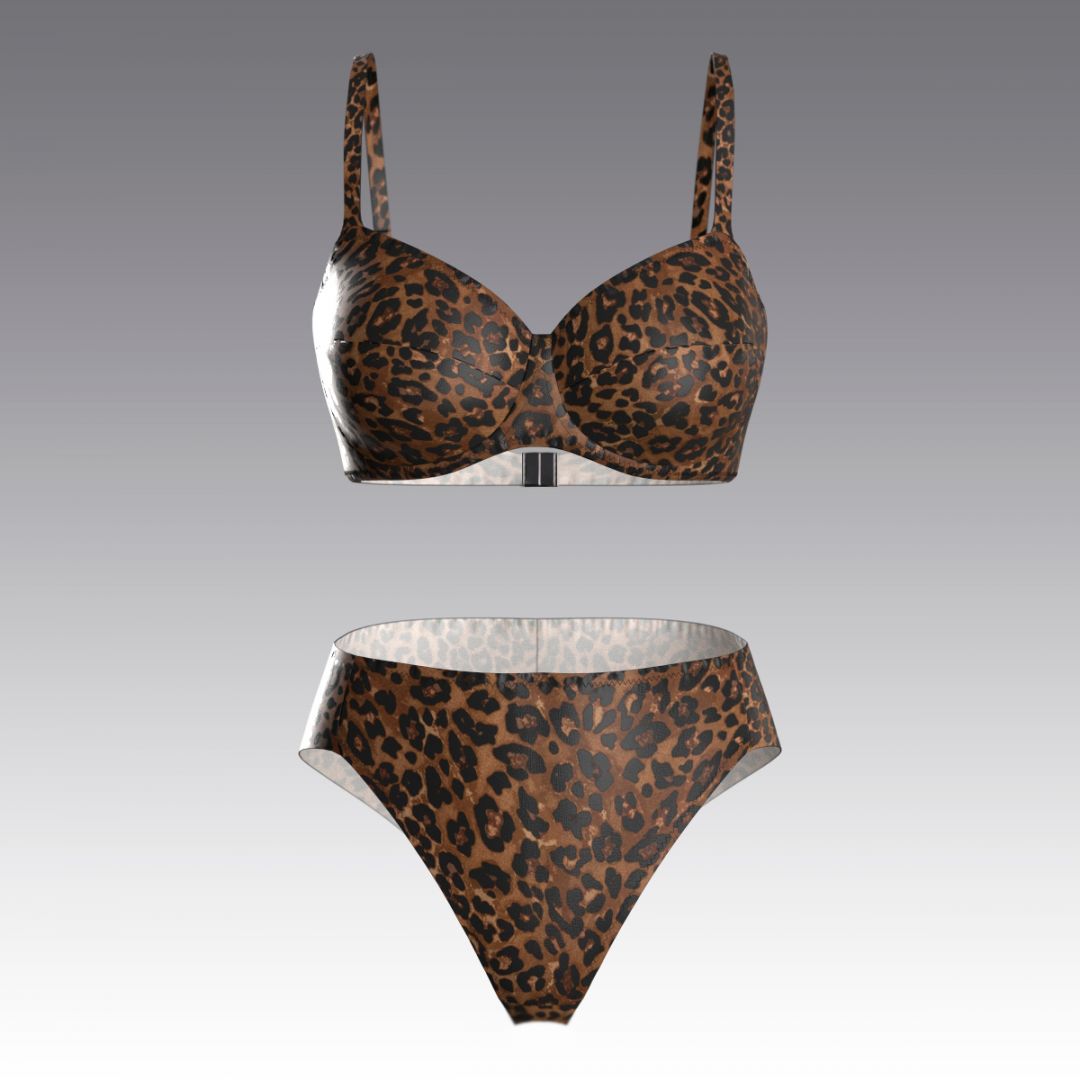 Купальник раздельный на косточках Leo 3036.12.25 ARDI черный