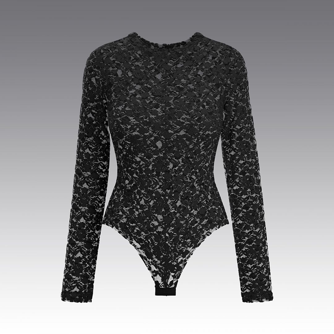 Кружевное боди 2963.38 ARDI черный