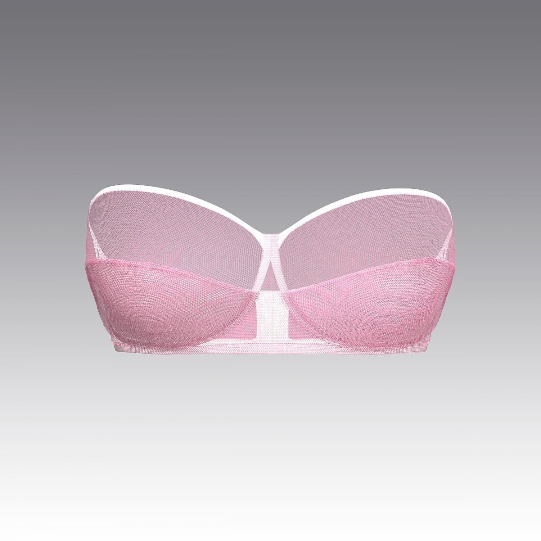 Бюстгальтер из тюля 2957.18 ARDI бледно-розовый