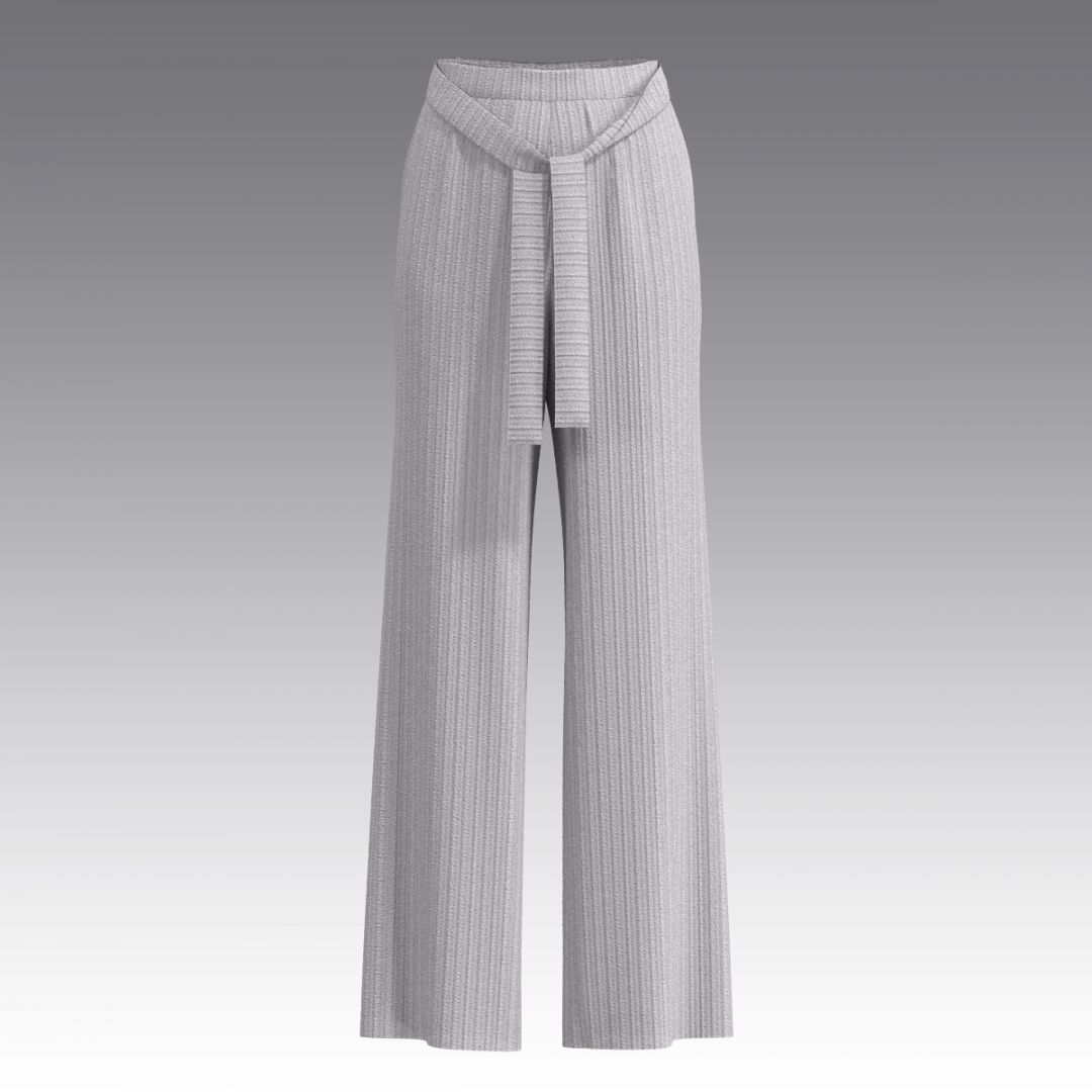 Брюки из трикотажа в рубчик 2915.58 ARDI серый