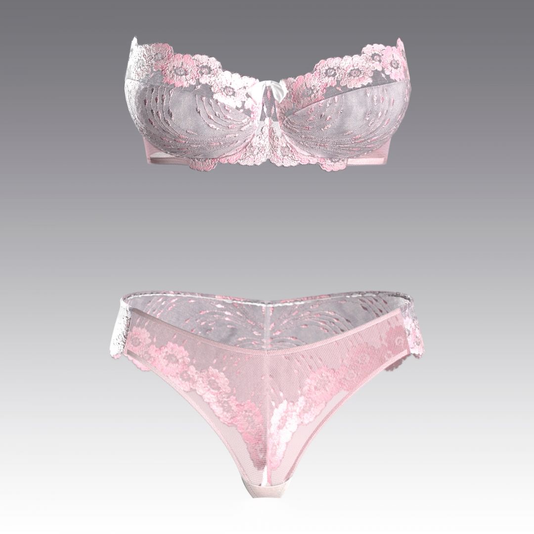 Комплект из кружева 2824.18.22 ARDI розовый