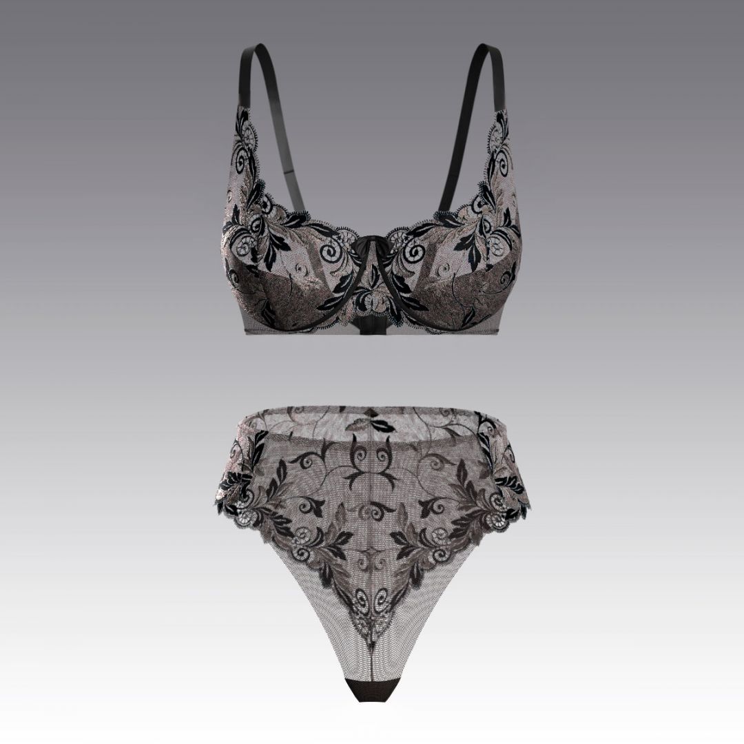 Комплект из кружева 4108.16.22 ARDI кофе