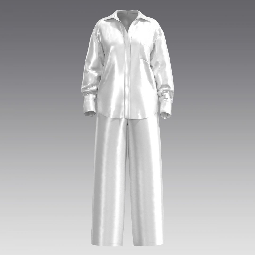 Комплект из шелка 2059.54.58.2 ARDI молочный