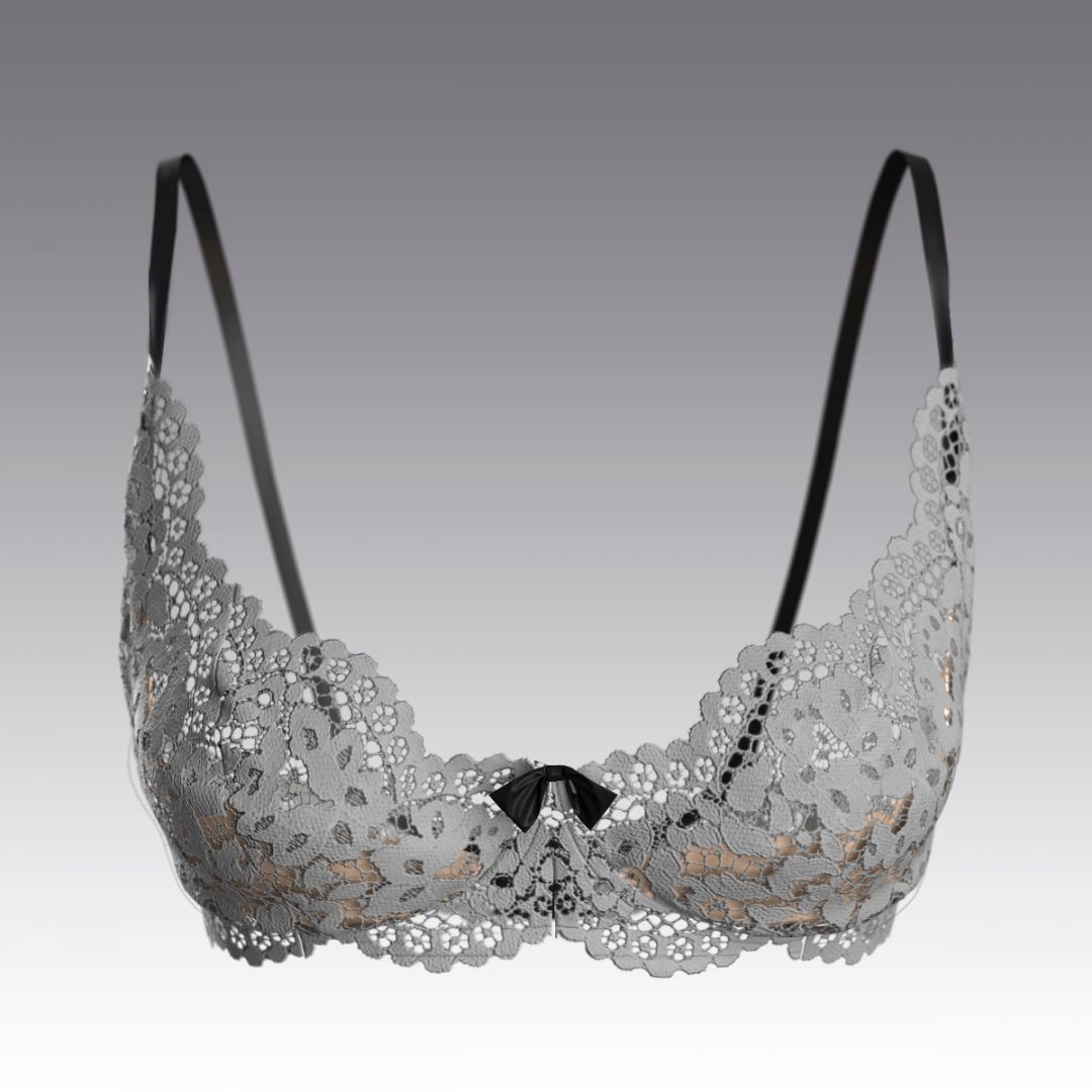 Бюстгальтер из кружева 4049.16 ARDI серый