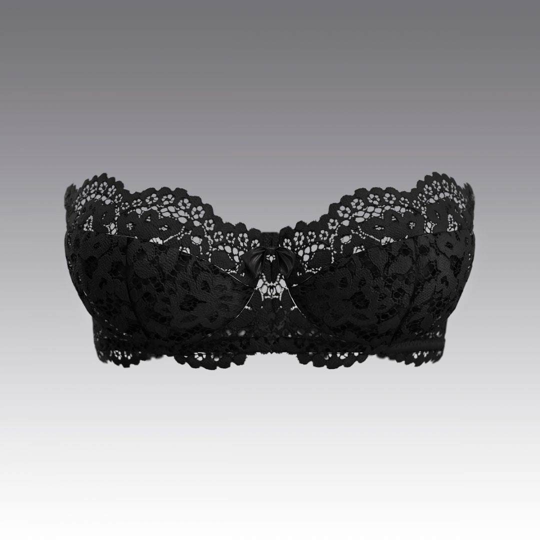 Балконет из кружева 4004.18 ARDI черный