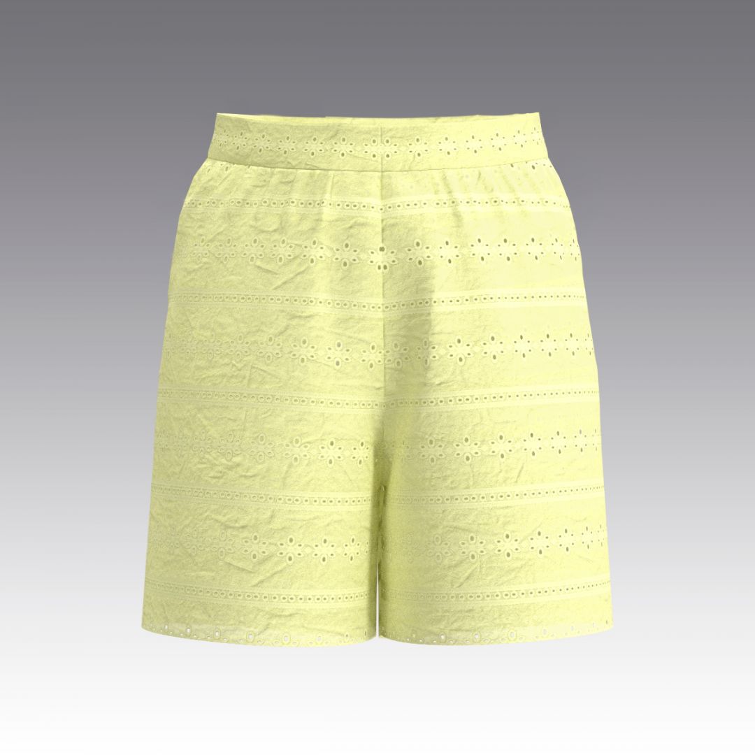 Шорты из шитья 2997.55 ARDI желтый