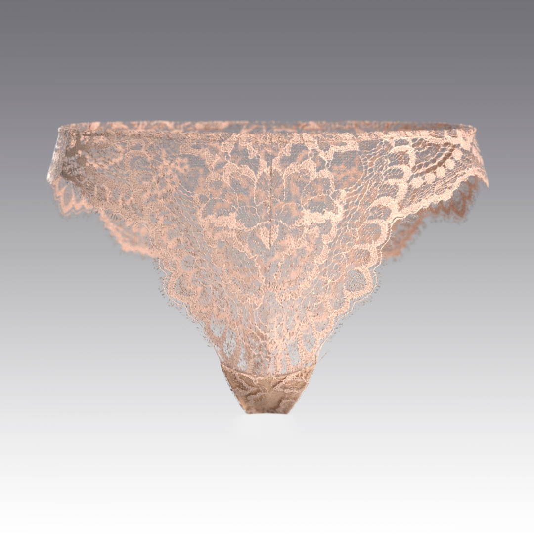 Бразилиано из кружева Шантильи 4046.22 ARDI персиковый