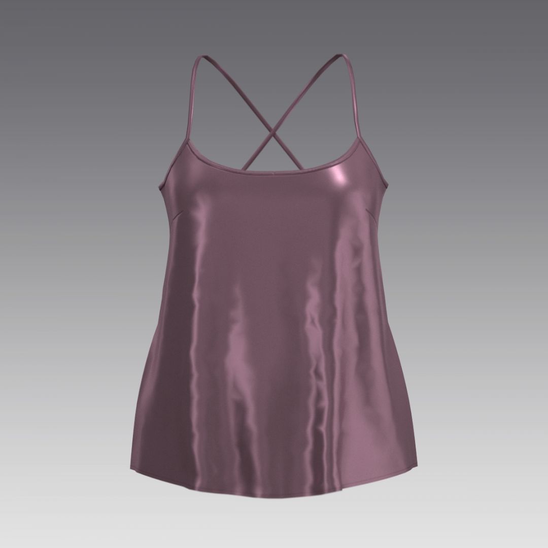 Топ из шелка 2059.40.7 ARDI пион