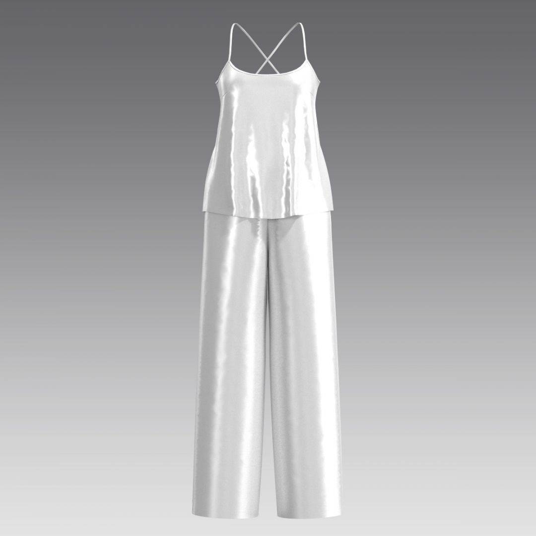 Комплект из шелка 2059.40.58.2 ARDI молочный