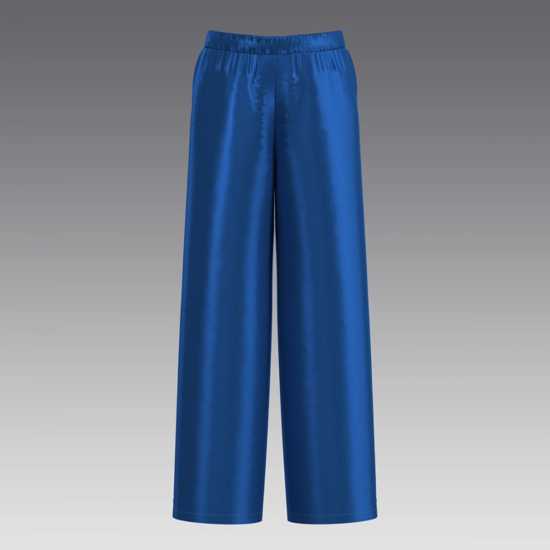 Брюки из шелка 2059.58.9 ARDI синий