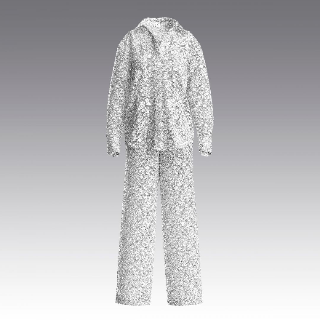 Брючный комплект из кружева 2964.54.58 ARDI белый