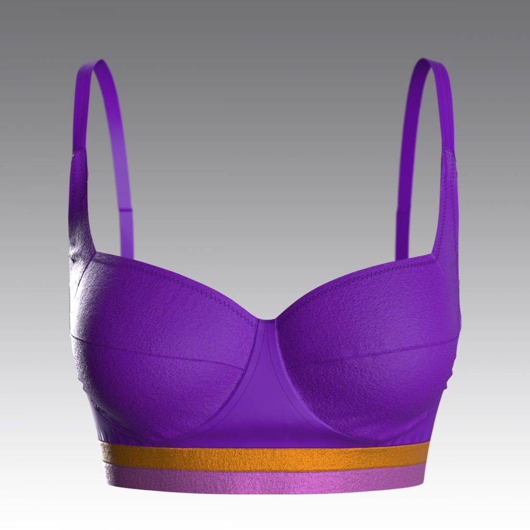 Купальный верх 3045.15 ARDI фиалковый