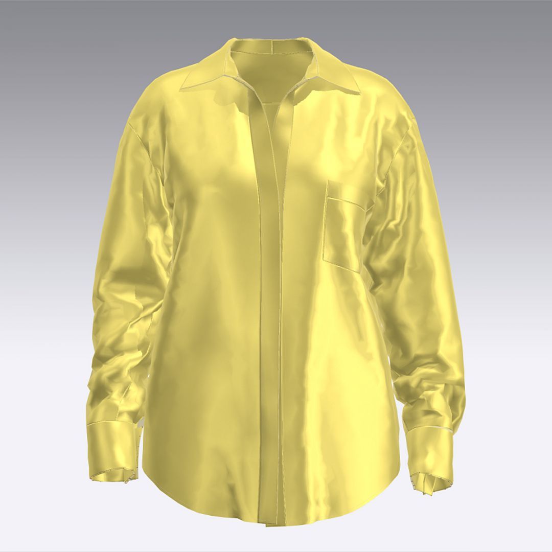 Рубашка из шелка 2059.54.11 ARDI желтый