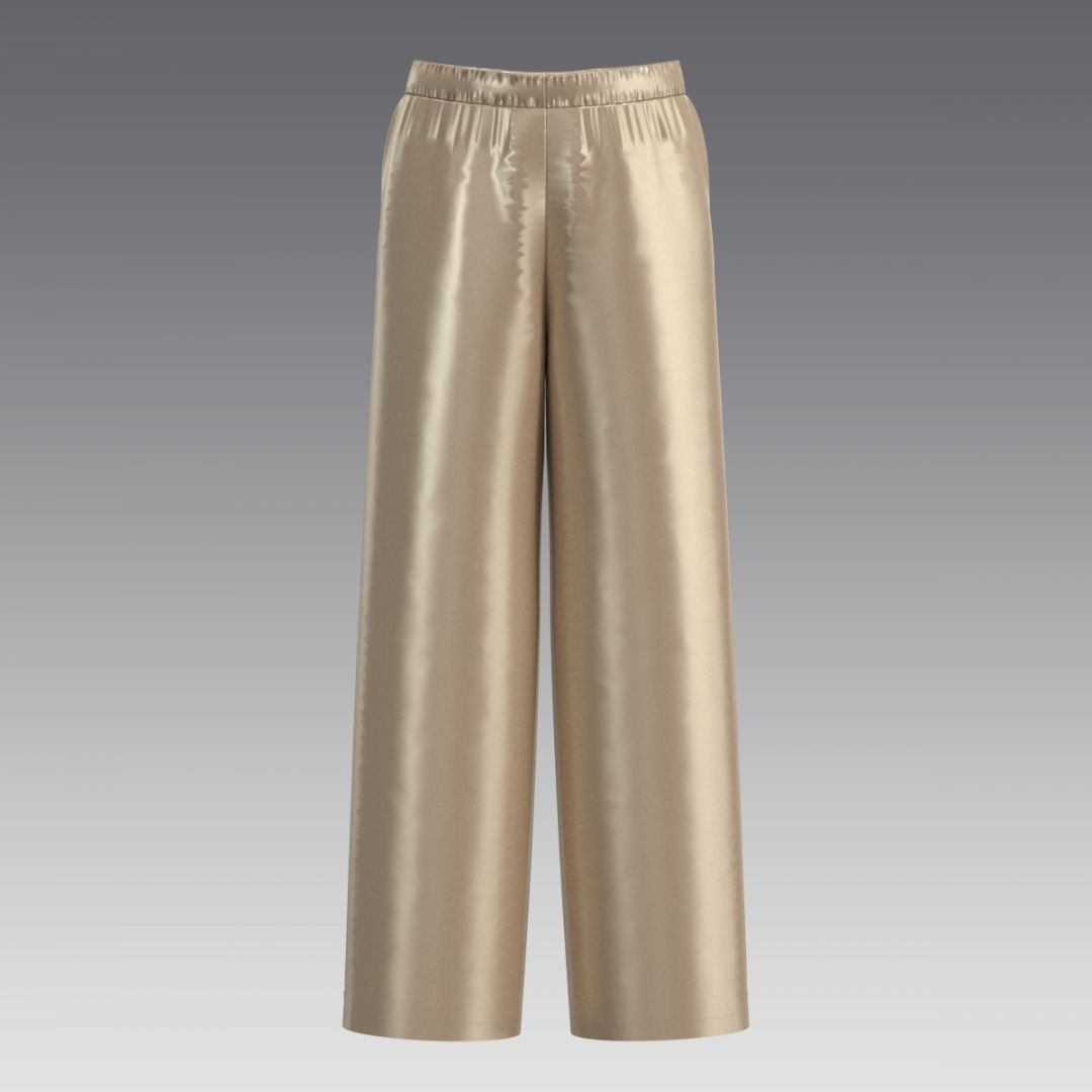 Брюки из шелка 2059.58.8 ARDI янтарь