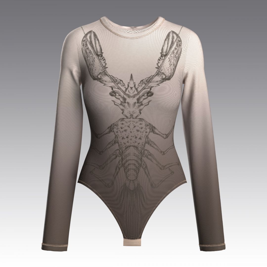 Боди R4001-38 ARDI бежевый