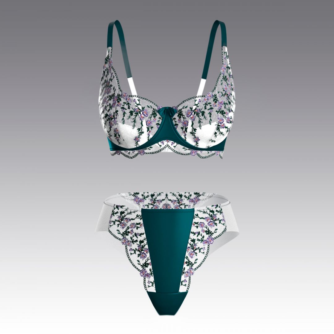 Комплект из кружева 4113.16.21 ARDI лавандовый