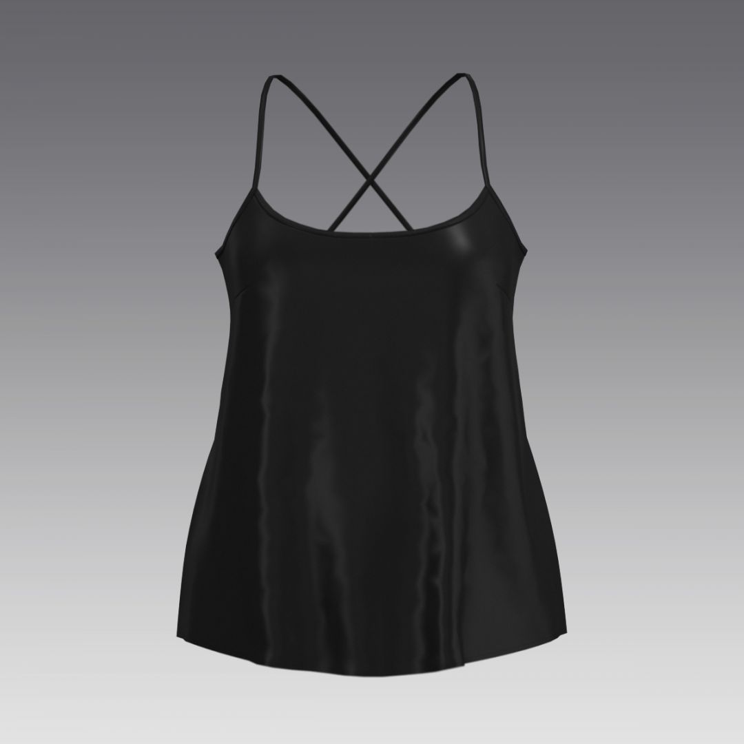 Топ из шелка 2059.40.3 ARDI черный