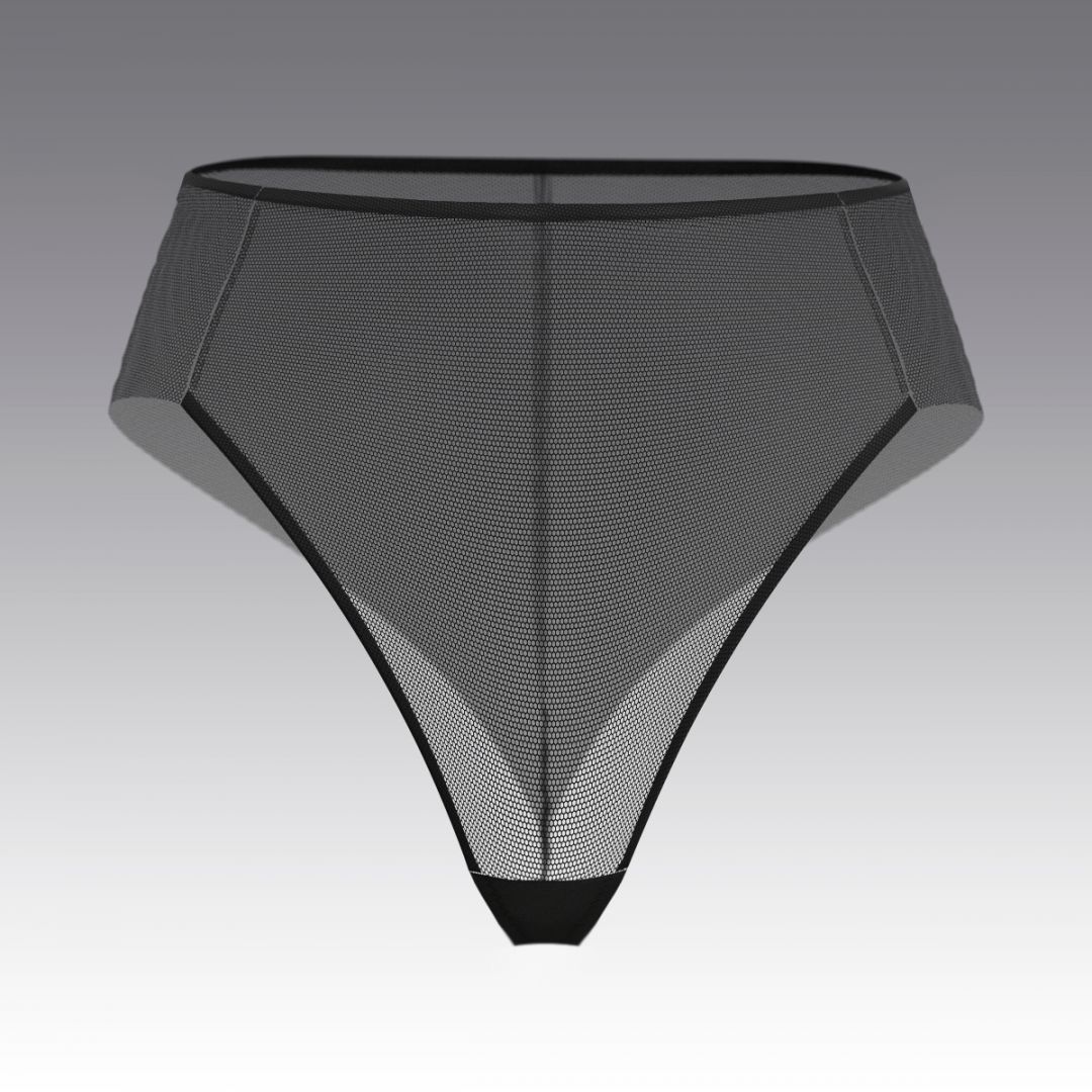 Высокие бразилиано из сетки 4007.21 ARDI черный