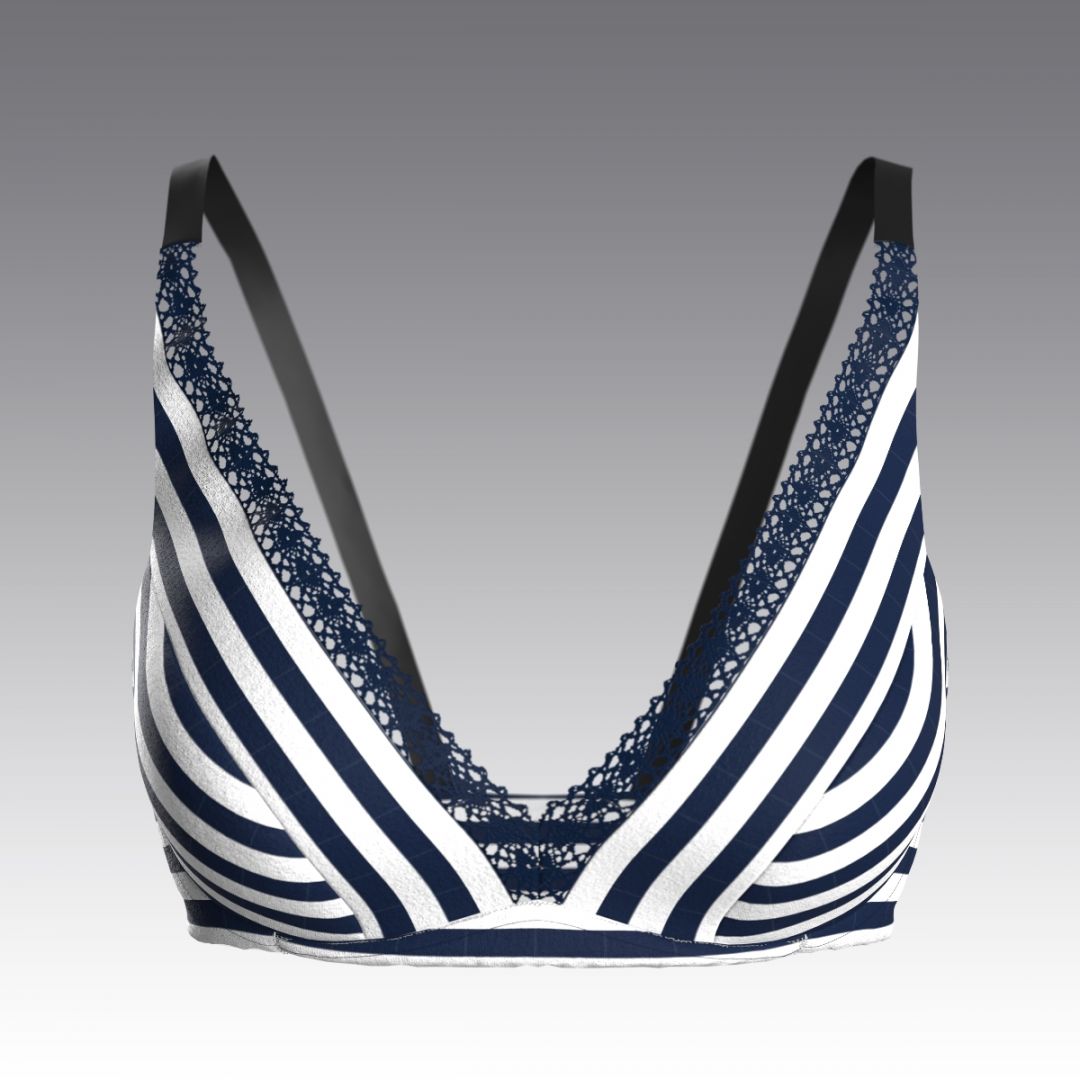 Топ в полоску 4021.13 ARDI белый