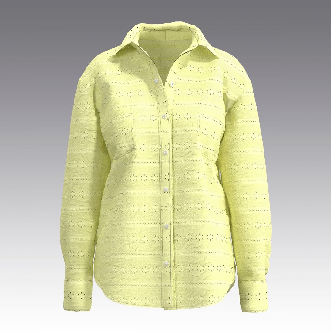 Рубашка из шитья 2997.54 ARDI желтый