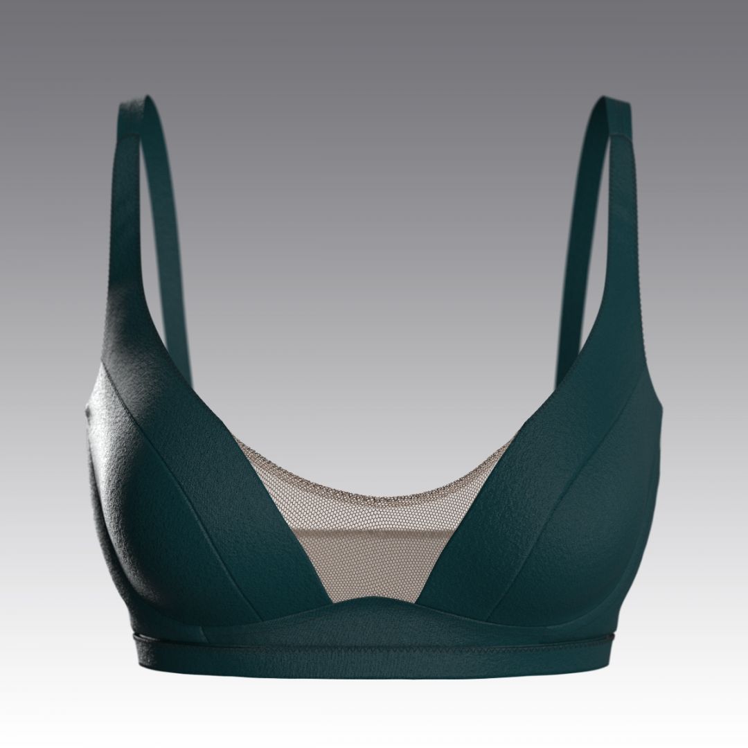 Купальный лиф со вставками из сетки 3055.13 ARDI мохито