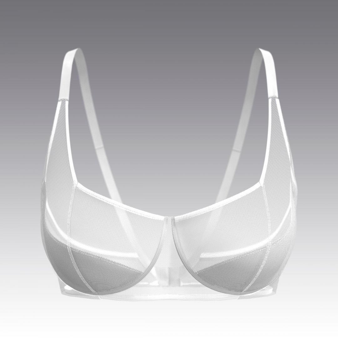 Бюстгальтер из сетки 4008.16 ARDI белый