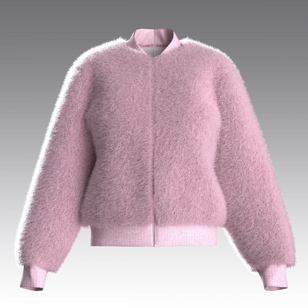 Бомбер из шерстяного меха 2907.43 ARDI карамель