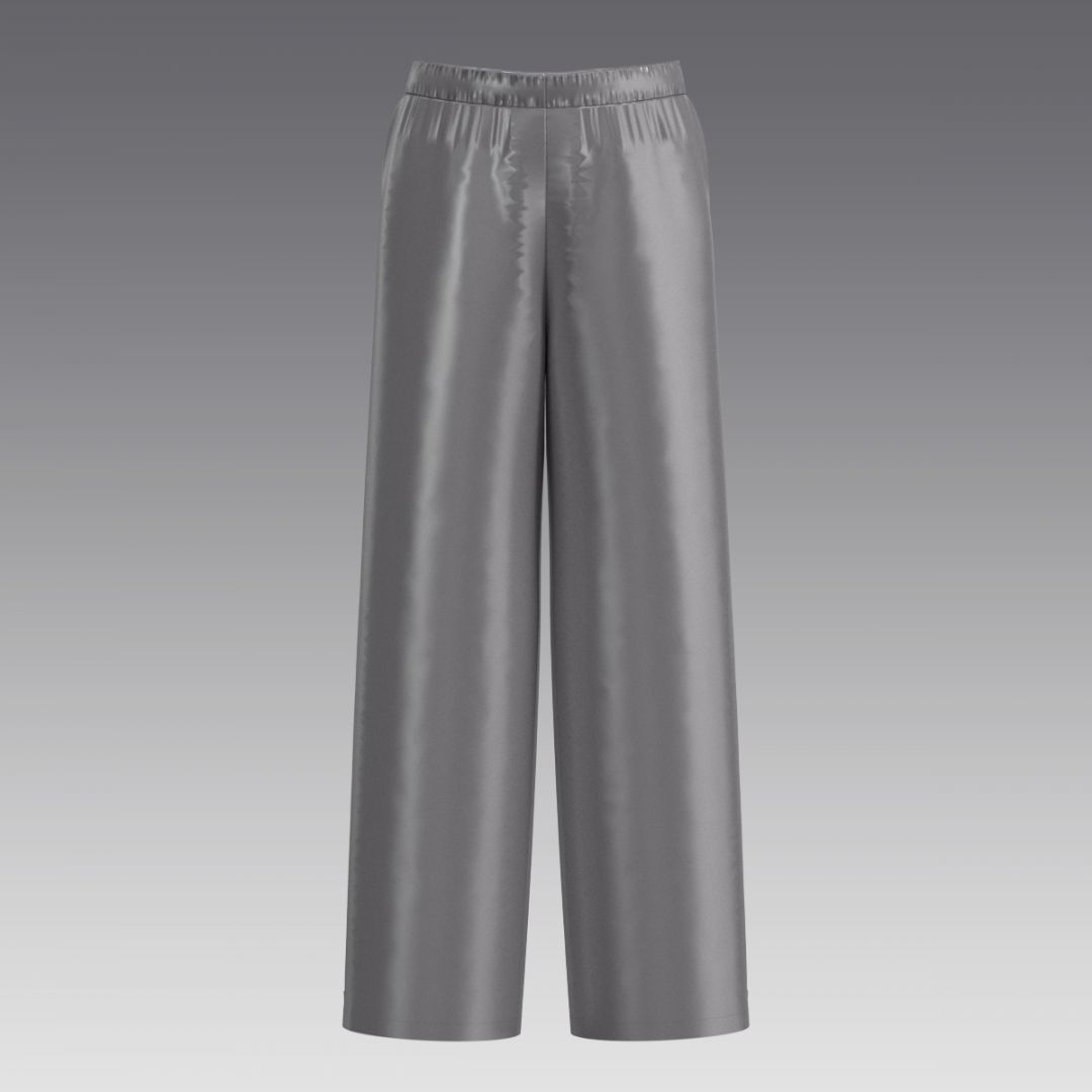 Брюки из шелка 2059.58.1 ARDI стальной