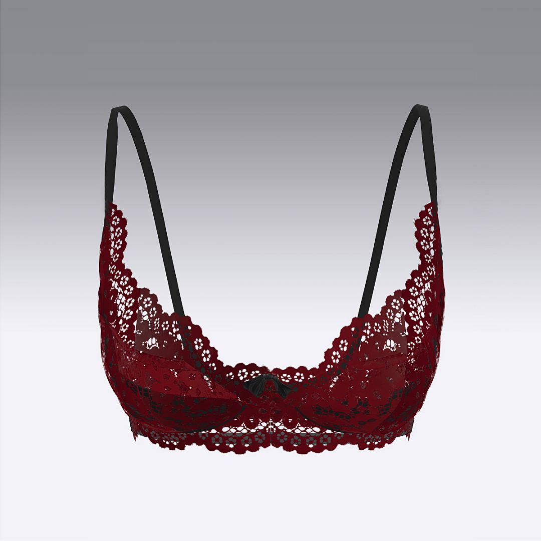 Бюстгальтер из кружева 2920.16 ARDI бордо