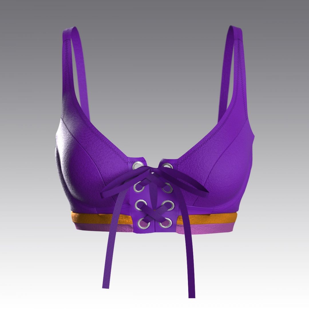 Купальный верх 3045.13 ARDI фиалковый