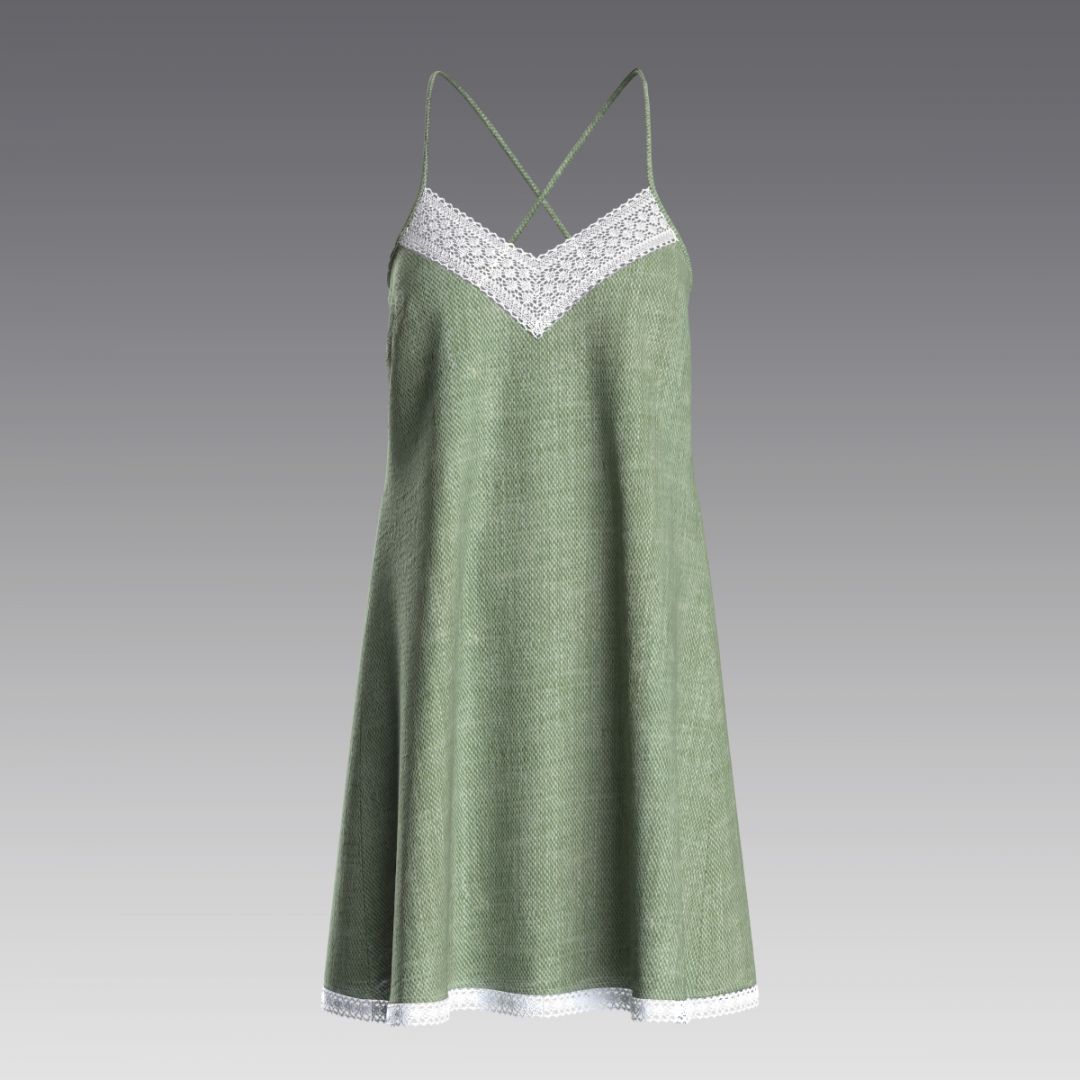 Ночная сорочка из вареного хлопка 4056.43 ARDI хвойный