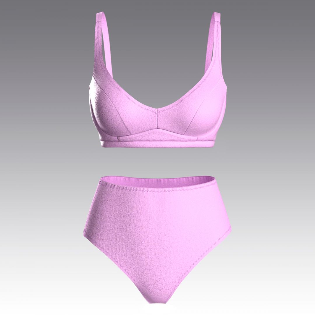 Купальник раздельный 3046.14.24 ARDI лавандовый