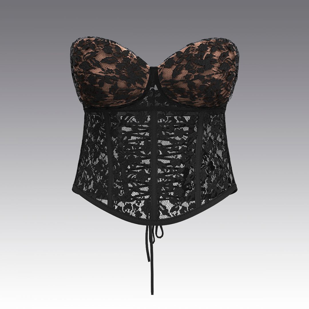 Корсет кружевной 2963.31 ARDI черный