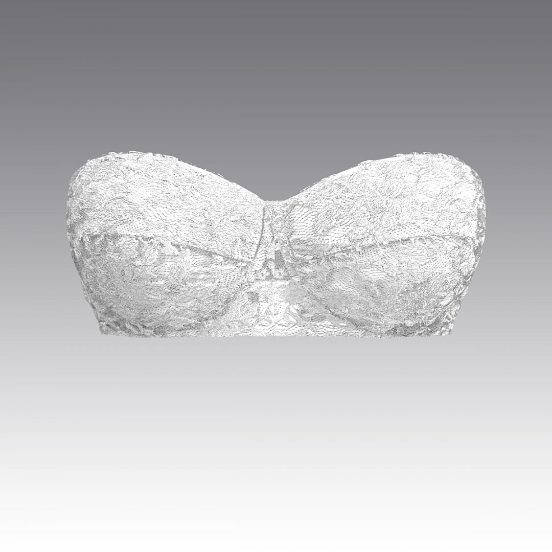 Бюстгальтер-балконет со съемными бретелями из кружева 2964.18 ARDI белый