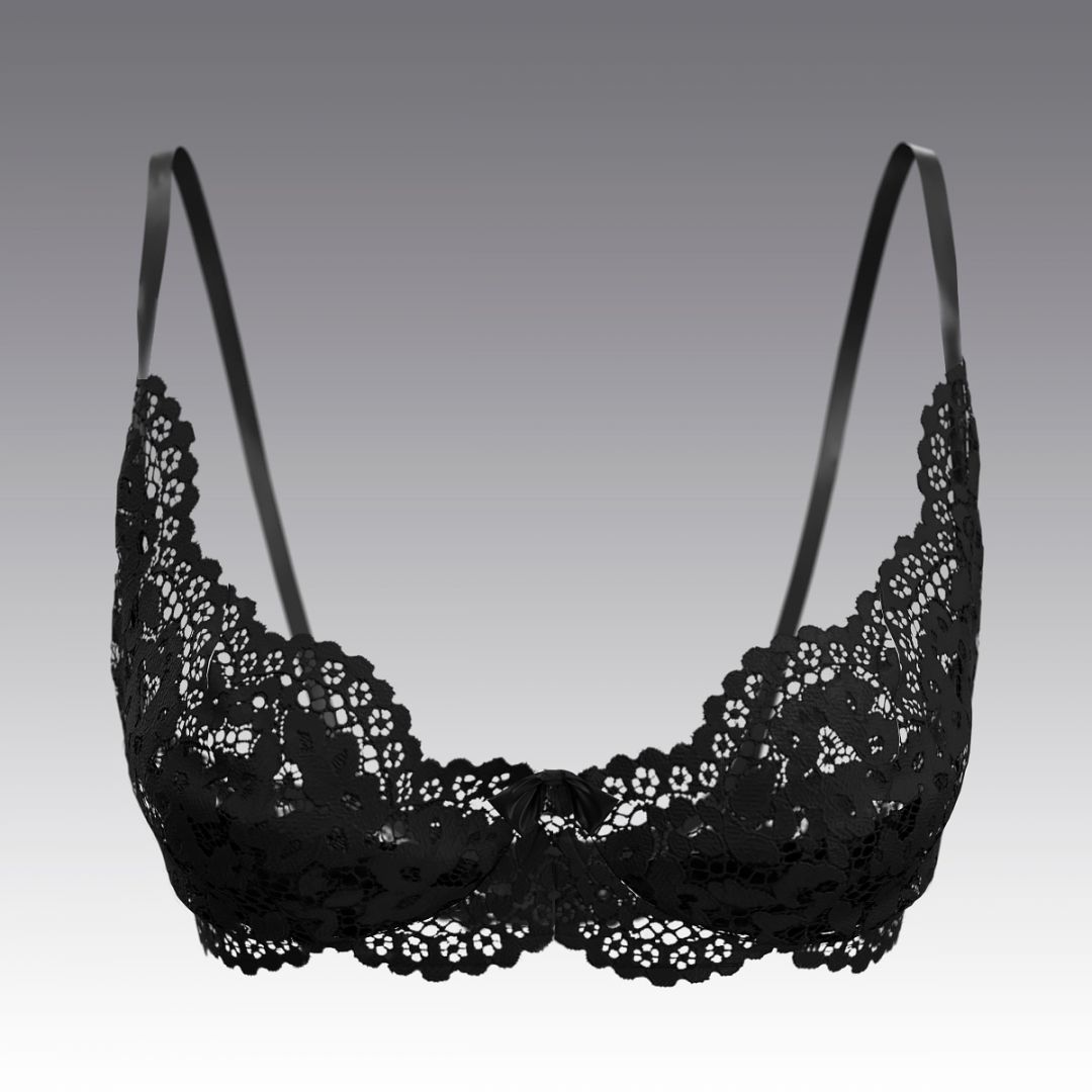 Бюстгальтер из кружева 4004.16 ARDI черный