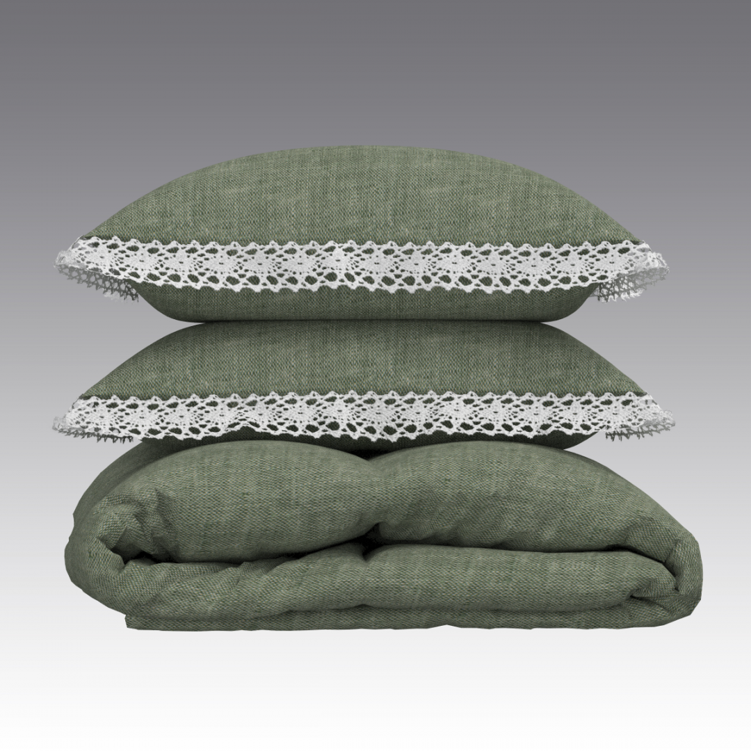 Комплект белья из вареного хлопка 4056.01 ARDI хвойный