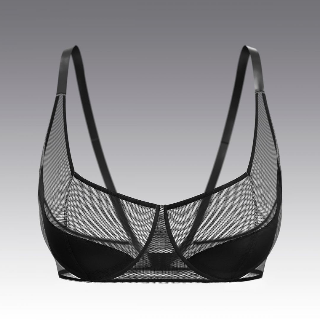 Бюстгальтер из сетки 4007.16 ARDI черный