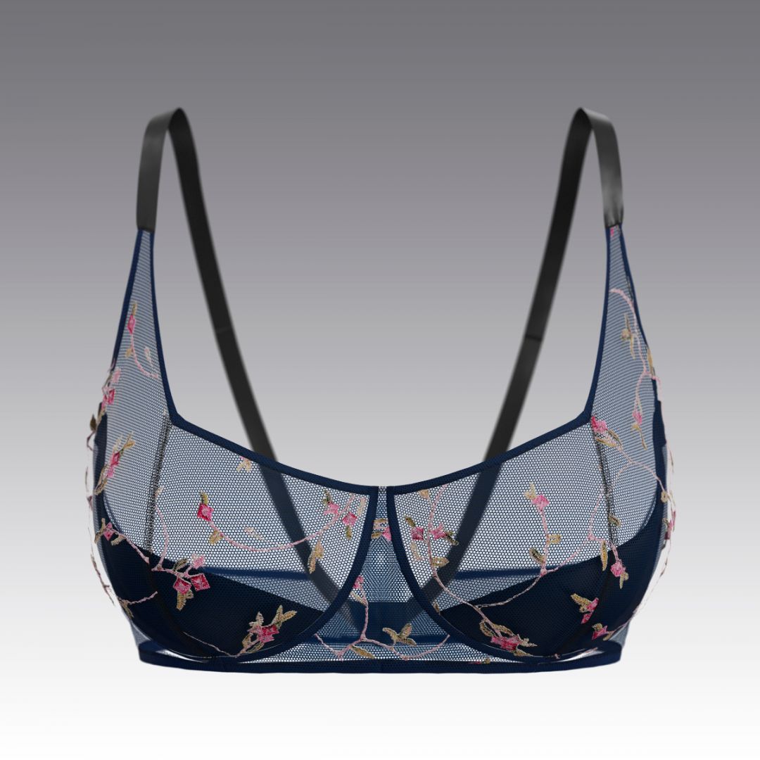 Бюстгальтер из сетки 4017.16 ARDI нави