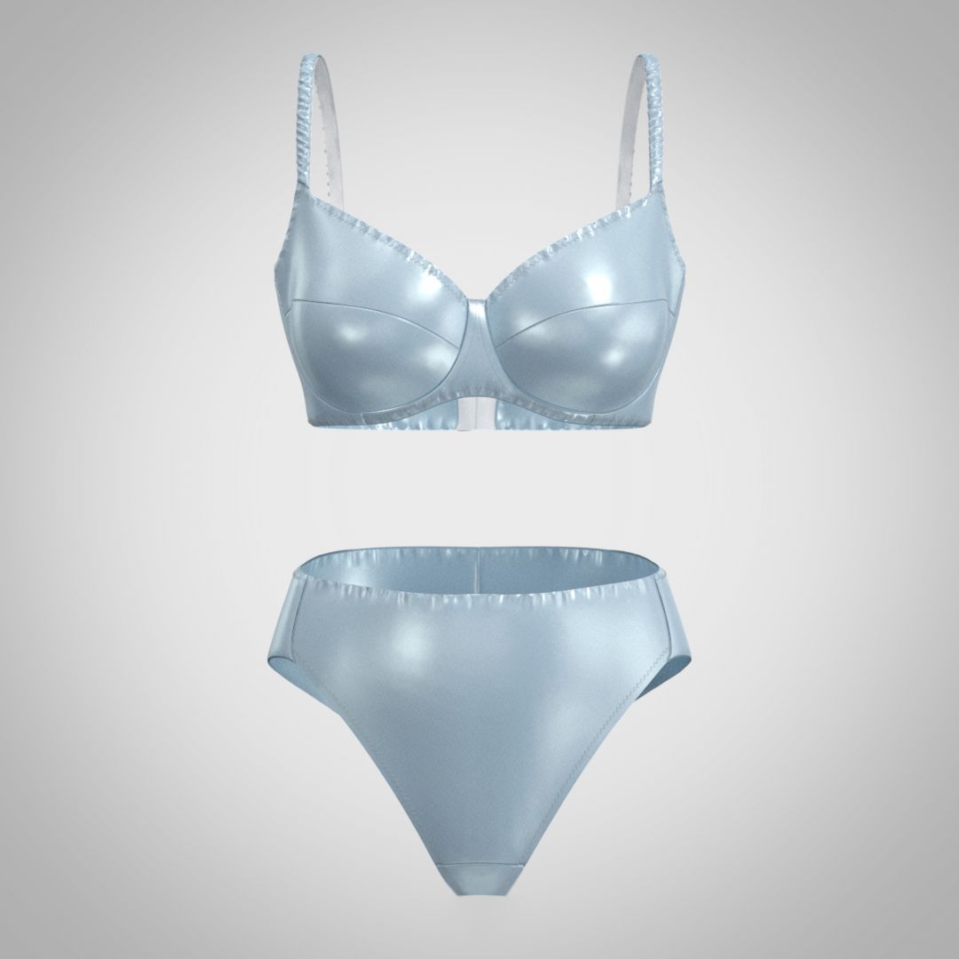 Комплект из шелка 4067.12.22.1 ARDI голубой