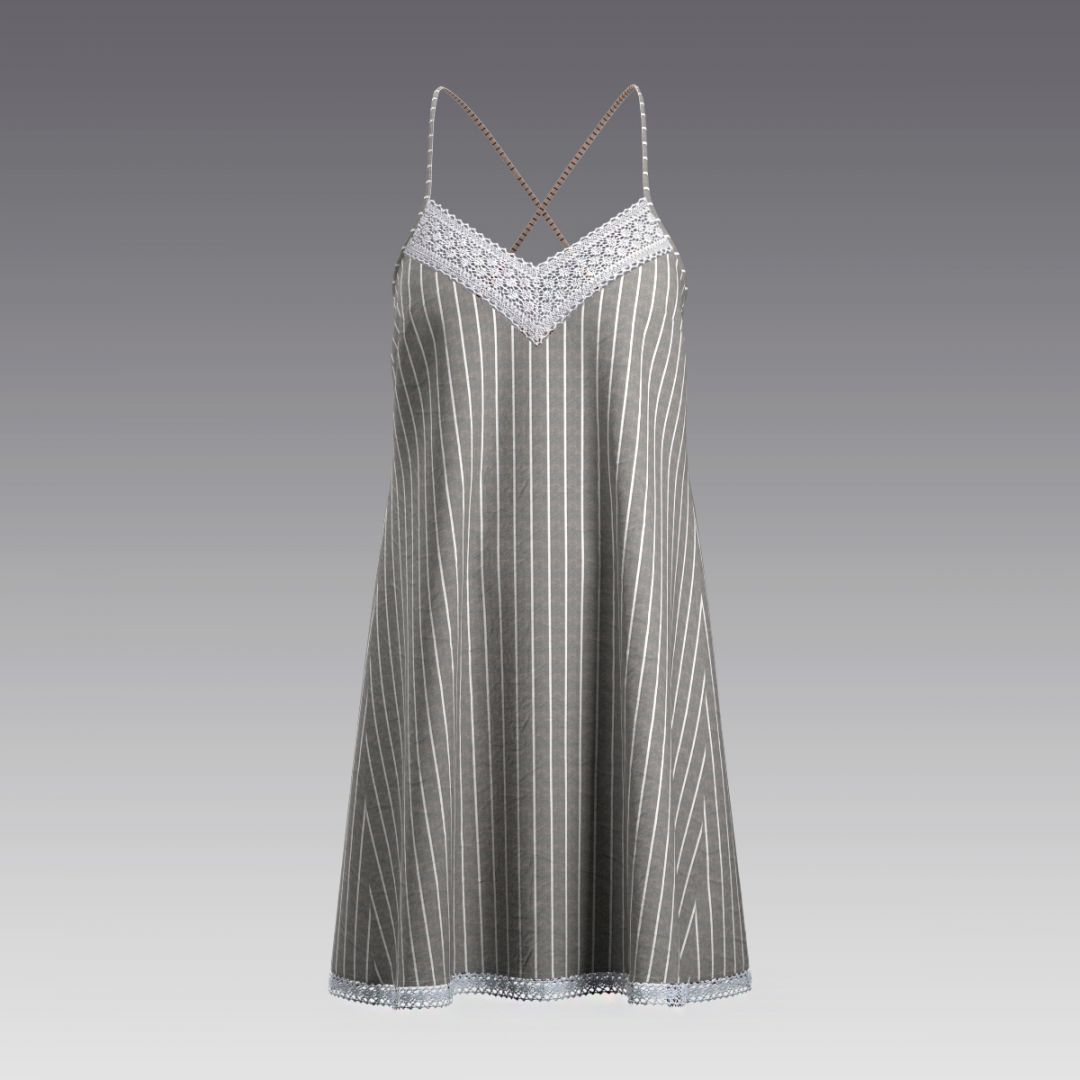 Ночная сорочка из вареного хлопка 2981.43 ARDI серый