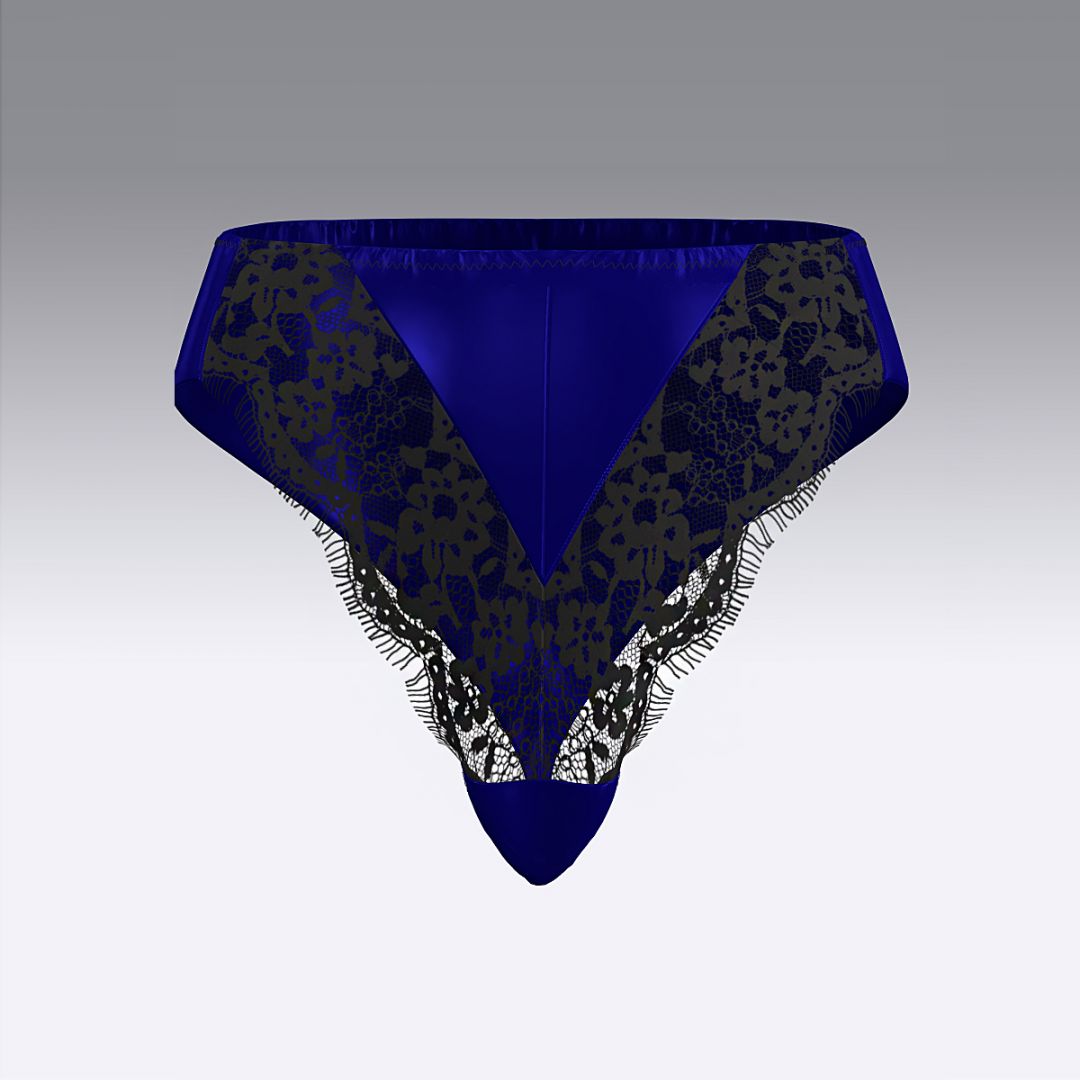 Бразилиано из шелка и кружева 2941.22 ARDI синий